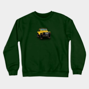 Cute yellow 4X4 Crewneck Sweatshirt